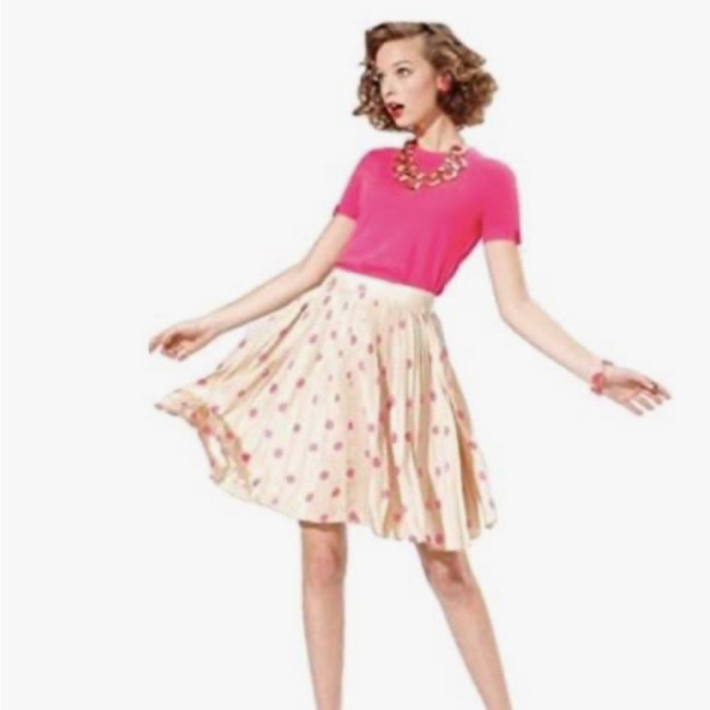 Kate spade pleaded skirt